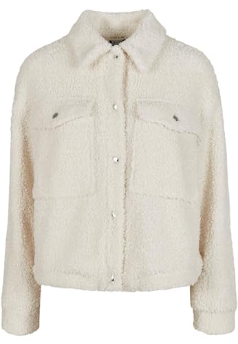 Urban Classics Ladies Sherpa Trucker Jacket Offwhite 5XL von Urban Classics