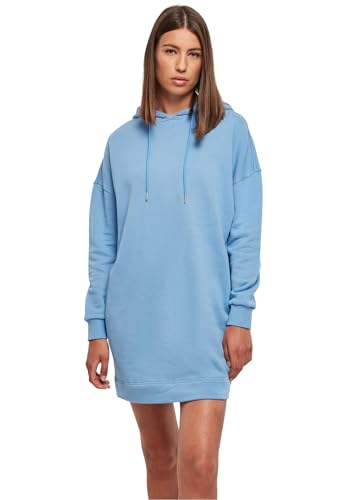 Urban Classics Damen TB4094-Ladies Organic Oversized Terry Hoody Dress Kleid, horizonblue, XS von Urban Classics