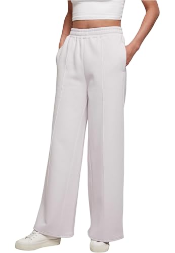 Urban Classics Damen TB4562-Ladies Straight Pin Tuck Sweat Pants Trainingshose, softlilac, L Urban Classics Damen TB4562-Ladies Straight Pin Tuck Sweat Pants Trainingshose, softlilac, L von Urban Classics