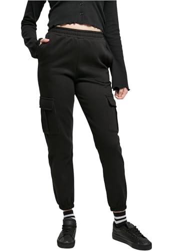 Urban Classics Damen Jogginghose Ladies High Waits Cargo Sweat Pants Black M Urban Classics Damen Jogginghose Ladies High Waits Cargo Sweat Pants Black M von Urban Classics