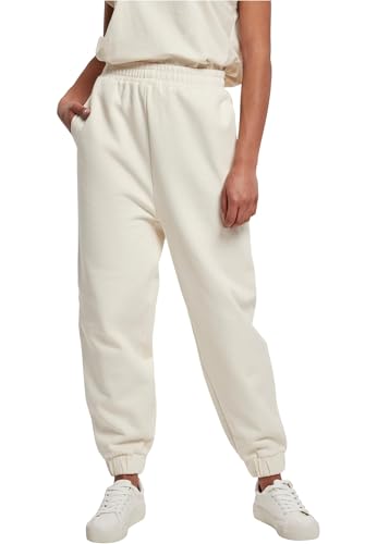 Urban Classics Damen Jogginghose Ladies Organic High Waist Ballon Sweat Pants whitesand 5XL von Urban Classics