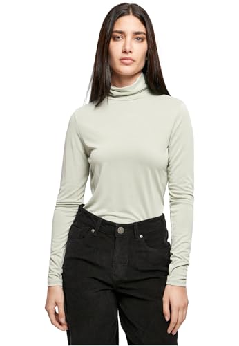 Urban Classics Damen TB4732-Ladies Modal Turtleneck Longsleeve T-Shirt, softsalvia, M Urban Classics Damen TB4732-Ladies Modal Turtleneck Longsleeve T-Shirt, softsalvia, M von Urban Classics