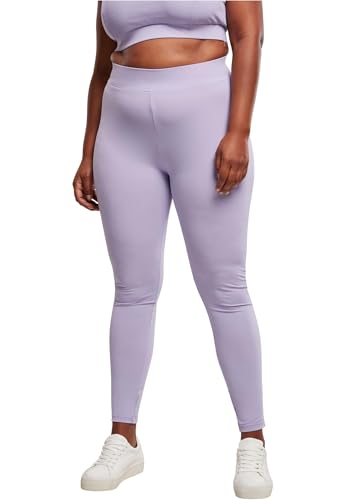 Urban Classics Damen Leggings Ladies High Waist Tech Leggings Lavender S von Urban Classics