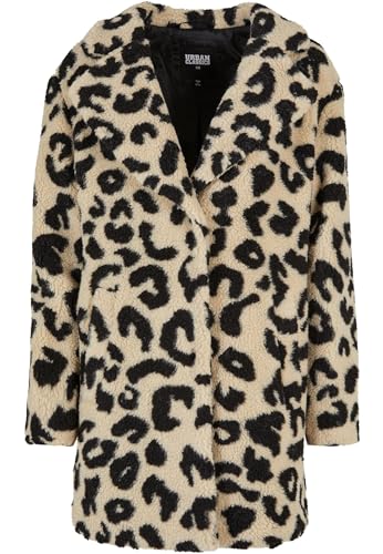 Urban Classics Damen Jacke Ladies Oversized AOP Sherpa Coat sandleo 5XL von Urban Classics