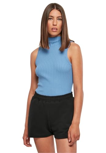 Urban Classics Damen Top Ladies Rib Knit Sleevless Body horizonblue 4XL von Urban Classics