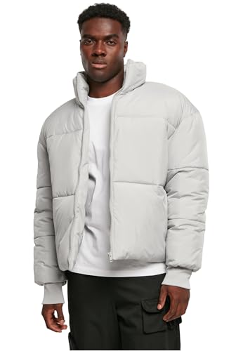 Urban Classics Herren Jacke Short Big Puffer Jacket lightasphalt 3XL von Urban Classics
