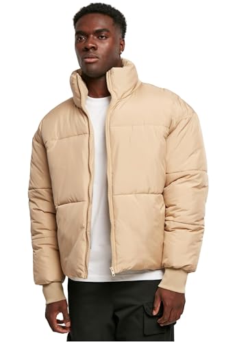 Urban Classics Herren Jacke Short Big Puffer Jacket unionbeige 3XL von Urban Classics