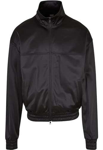 Urban Classics Classic Track Jacket Männer Trainingsjacke schwarz S 100% Polyester Basics, Streetwear Urban Classics Classic Track Jacket Männer Trainingsjacke schwarz S 100% Polyester Basics, Streetwear von Urban Classics