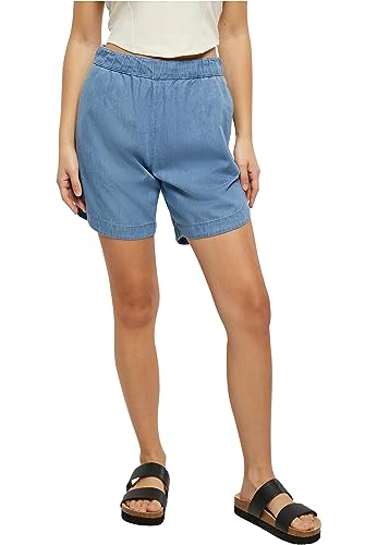 Urban Classics Damen Shorts Ladies Light Denim Shorts SkyBlue Washed XS Urban Classics Damen Shorts Ladies Light Denim Shorts SkyBlue Washed XS von Urban Classics