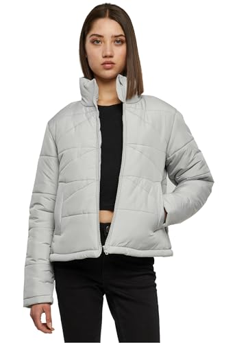 Urban Classics Damen Jacke Ladies Arrow Puffer Jacket lightasphalt XL von Urban Classics