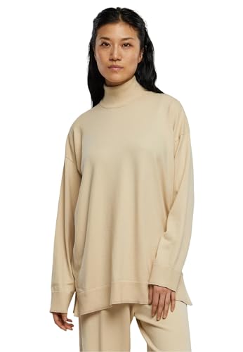 Urban Classics Damen TB6142-Ladies Knitted Eco Viscose Sweater Sweatshirt, wetsand, L Urban Classics Damen TB6142-Ladies Knitted Eco Viscose Sweater Sweatshirt, wetsand, L von Urban Classics