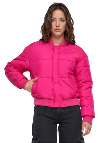 Urban Classics Damen Jacke Ladies Puffer Blouson hibiskuspink M von Urban Classics