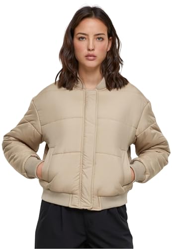 Urban Classics Damen Jacke Ladies Puffer Blouson wetsand XS von Urban Classics