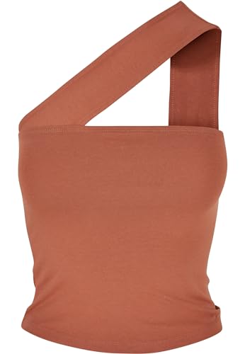 Urban Classics Damen TB5977-Ladies One Strap Top Trägershirt/Cami Shirt, Terracotta, M von Urban Classics