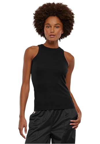 Urban Classics Damen Top Ladies Racer Back Rib Top, Geripptes Frauen Top mit Racerback, Baumwolle, erhältlich, Größen XS-5XL Urban Classics Damen Top Ladies Racer Back Rib Top, Geripptes Frauen Top mit Racerback, Baumwolle, erhältlich, Größen XS-5XL von Urban Classics