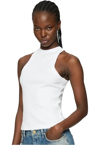 Urban Classics Damen Top Ladies Racer Back Rib Top 2-Pack, 2er Pack Top mit Racerback, erhältlich in verschiedenen Farbvarianten, Größen XS-5XL Urban Classics Damen Top Ladies Racer Back Rib Top 2-Pack, 2er Pack Top mit Racerback, erhältlich in verschiedenen Farbvarianten, Größen XS-5XL von Urban Classics