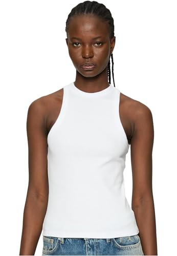 Urban Classics Damen Top Ladies Racer Back Rib Top 2-Pack, 2er Pack Top mit Racerback, erhältlich in verschiedenen Farbvarianten, Größen XS-5XL Urban Classics Damen Top Ladies Racer Back Rib Top 2-Pack, 2er Pack Top mit Racerback, erhältlich in verschiedenen Farbvarianten, Größen XS-5XL von Urban Classics