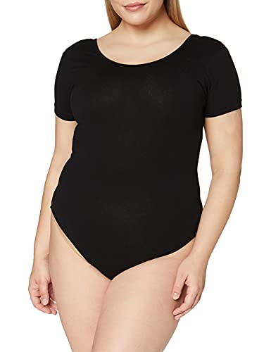 Urban Classics Damen Stretch Jersey Body voor dames Top, Schwarz (Black 7), S EU von Urban Classics