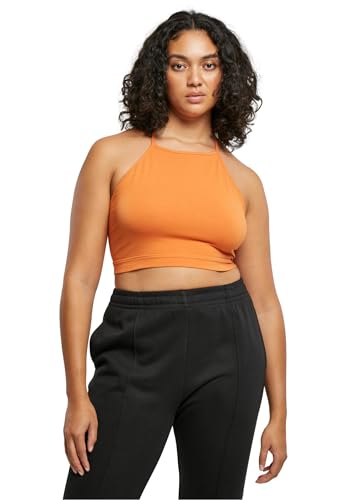 Urban Classics Damen TB2600-Ladies Triangle Top Trägershirt/Cami Shirt, Vintage orange, 5XL von Urban Classics