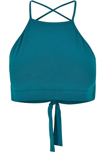 Urban Classics Damen TB2600-Ladies Triangle Top Trägershirt/Cami Shirt, watergreen, XL von Urban Classics