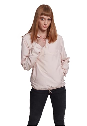 Urban Classics Damen Ladies Basic Pull Over Jacket, Light Pink, M EU von Urban Classics