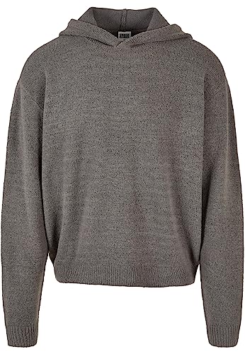 Urban Classics Herren TB5909-Oversized Chunky Hoody Sweater Kapuzenpullover, Asphalt, 5XL von Urban Classics