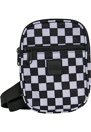 Urban Classics Festival Bag Small Umhängetasche, 19 cm, Black/White von Urban Classics