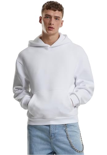 Urban Classics Fluffy Hoody 4XL White von Urban Classics