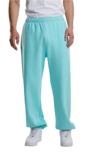 Urban Classics Fluffy Sweatpants berylblue, XS von Urban Classics