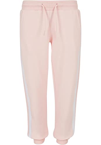 Urban Classics Girl's Girls Collage Contrast Sweatpants Pants, pink/White/pink, 110/116 von Urban Classics