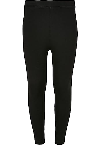 Urban Classics Girl's UCK2633-Girls High Waist Jersey Leggings, Black, 134/140 von Urban Classics