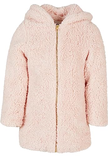 Urban Classics Girl's Girls Sherpa Jacket Jacke, pink, 122/128 von Urban Classics