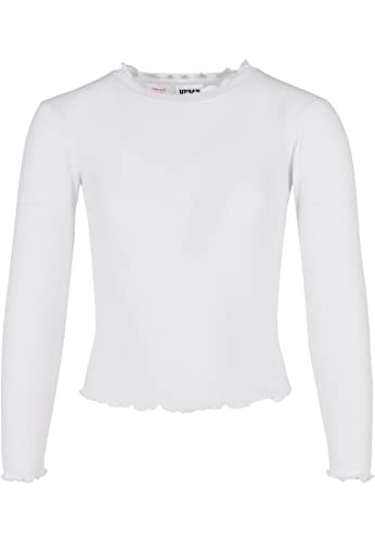 Urban Classics Mädchen Kortærmet til piger T Shirt, Weiß, 134/140 EU von Urban Classics