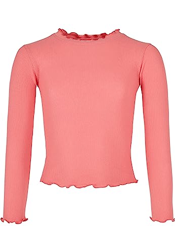 Urban Classics Mädchen Girls Short Rib Longsleeve T-Shirt, palepink, 146/152 Urban Classics Mädchen Girls Short Rib Longsleeve T-Shirt, palepink, 146/152 von Urban Classics