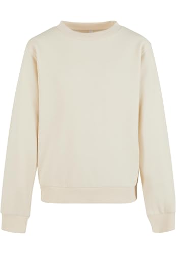 Urban Classics Girls Oversized Light Terry Crewneck whitesand, 134/140 von Urban Classics