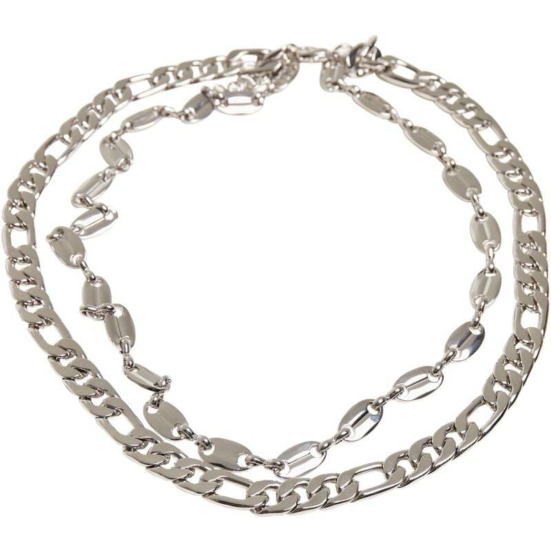 Urban Classics Halskette - Layering Basic Necklace - für Damen - silberfarben von Urban Classics