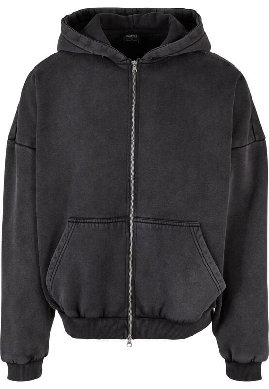 Urban Classics Heavy Stone Washed 90's Zip Hoodie Kapuzenjacke grau in L Urban Classics Heavy Stone Washed 90's Zip Hoodie Kapuzenjacke grau in L von Urban Classics