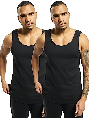 Urban Classics Herren 2-Pack Seamless Tanktop TB2252 von Urban Classics