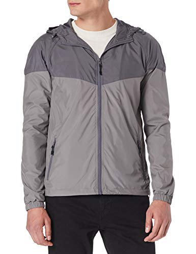 Urban Classics 2-Tone Tech Windrunner, darkshadow/Asphalt, L von Urban Classics
