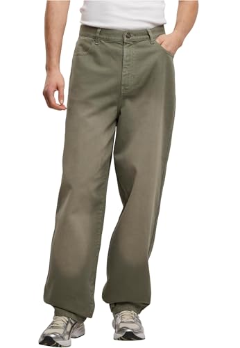 Urban Classics Herren 90‘s Jeans, Weite Männer Jeans im Retro-Stil der 90er Jahre, Oversized Fit, tief geschnitten, Größen 28-44 von Urban Classics