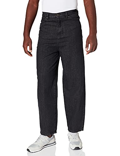 Urban Classics Herren 90‘s Jeans Hose, Black Acid Washed, 30 von Urban Classics