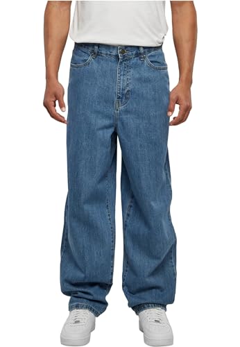 Urban Classics Herren TB4461-90‘s Jeans Hose, Light Blue Washed, 42 von Urban Classics