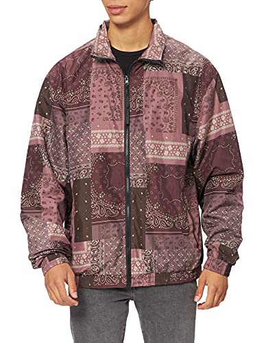 Urban Classics Herren TB4471-90´s Track Jacket Jacke, Bandana AOP, XL von Urban Classics