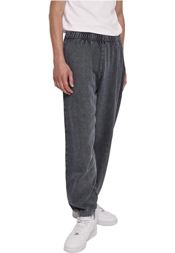 Urban Classics Herren TB6257-Acid Wash Sweatpants Hose, Black, 5XL von Urban Classics