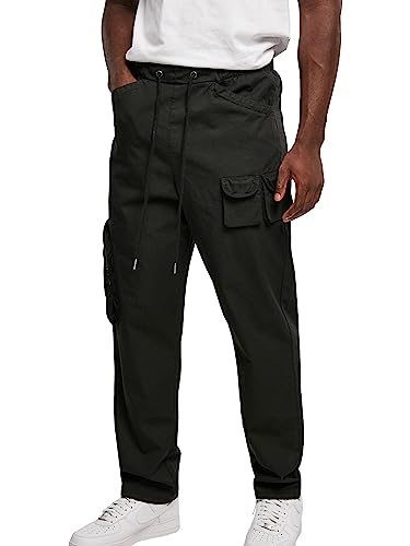 Urban Classics Herren TB5912-Asymetric Pants Hose, Black, 30 von Urban Classics