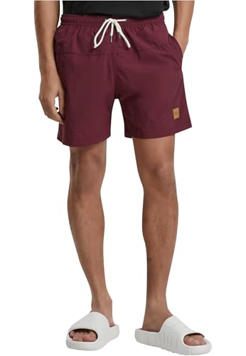 Urban Classics Herren Badehose Block Swim Shorts, Badehose für Männer, schnell trocknend, erhältlich in vielen Farbvarianten, Größen XS-5XL von Urban Classics