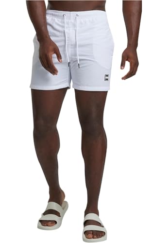 Urban Classics Herren Badehose Block Swim Shorts, Badehose für Männer, schnell trocknend, erhältlich in vielen Farbvarianten, Größen XS-5XL von Urban Classics