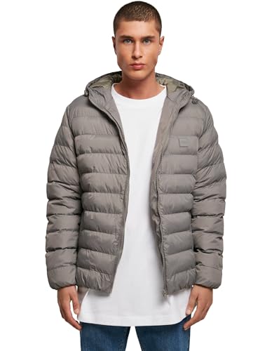 Urban Classics Herren Basic Bubble Jacket Jacke, Asphalt, S von Urban Classics