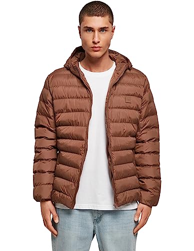 Urban Classics Herren Basic Bubble Jacket Jacke, bark, XL von Urban Classics