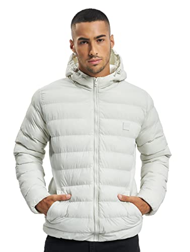 Urban Classics Men's TB863-Basic Bubble Jacket Winterjacke, wolfgrey, M von Urban Classics